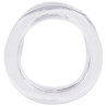RockSolid by Doc Johnson Cockring The O Ring 25mm Transparent